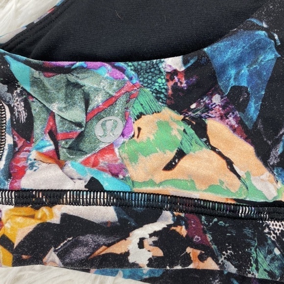 Lululemon Time To Sweat Bra Color Crush Multi - Picture 3 of 4